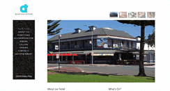 Desktop Screenshot of grandtasmanhotel.com.au