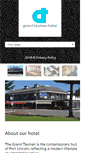 Mobile Screenshot of grandtasmanhotel.com.au